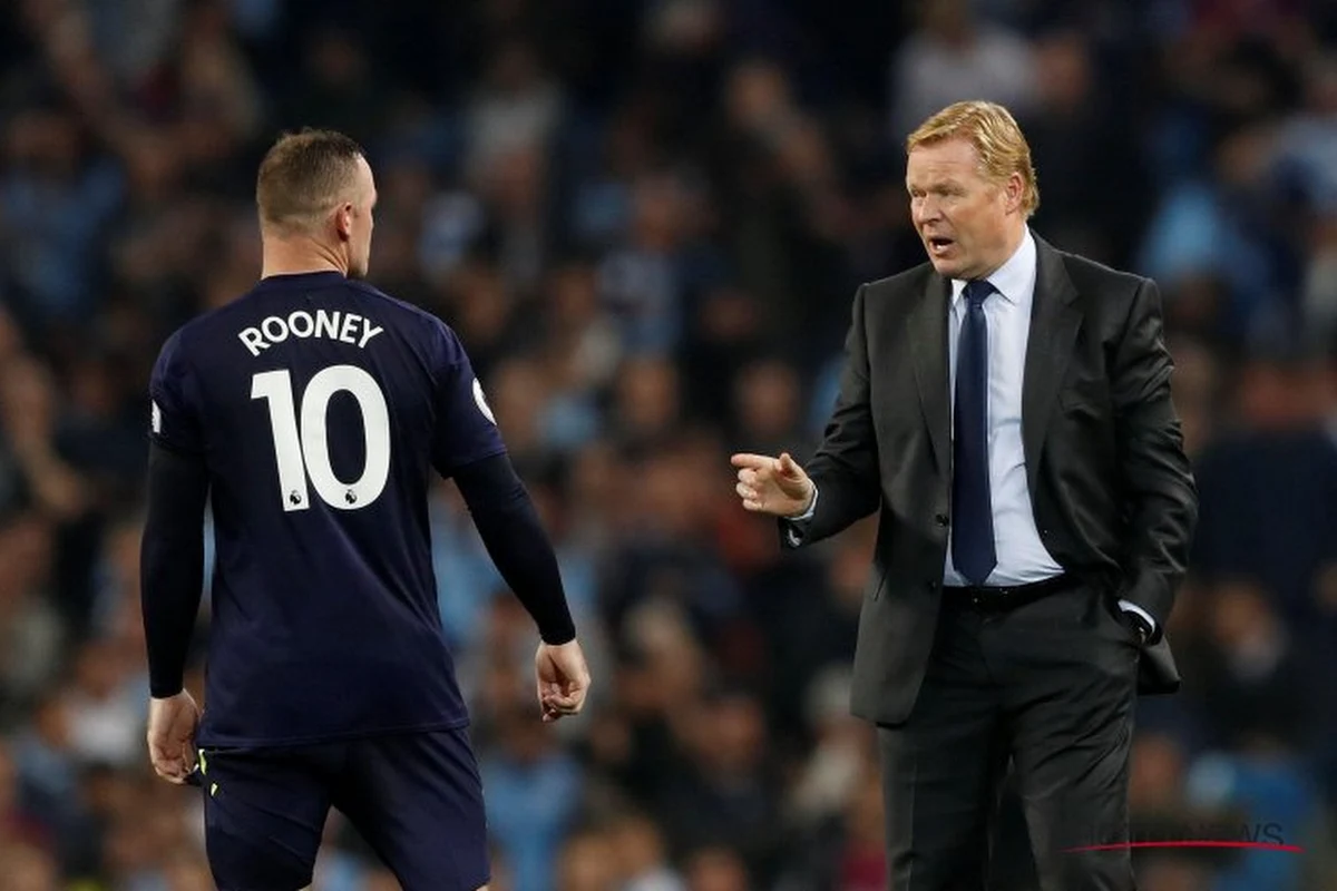 Everton-coach Koeman overladen met vragen over Rooney die dronken achter het stuur kroop: "Ik ben diep teleurgesteld"