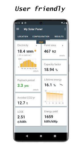 Screenshot My Solar Panel Lite