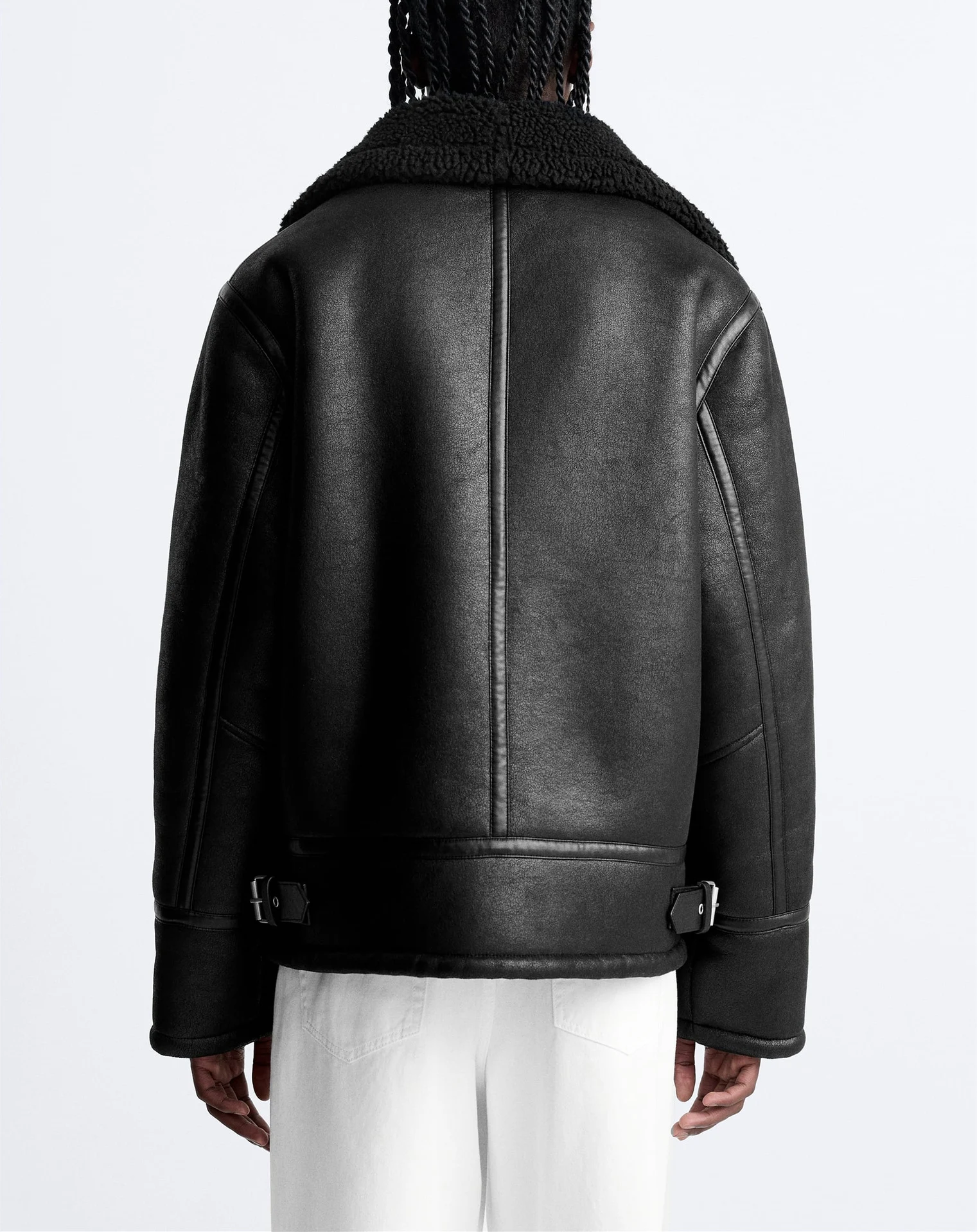 Title 15, Mens Lapel Suede Double-sided Jacket – experie...