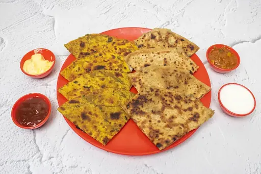 Veg Paratha Meal