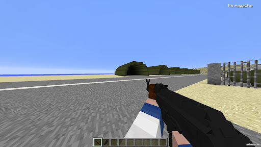 Screenshot Guns Mod for Minecraft PE 2024