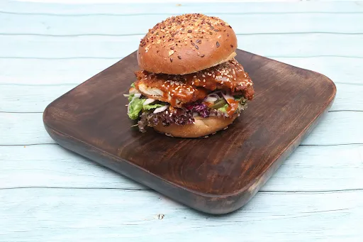 Korean Fried Chicken Burger