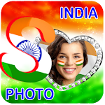Cover Image of 下载 Indian Flag Text Photo Frame 1.0.9 APK