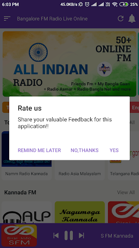 Bangalore FM Live Radio Online Bangalore City FM