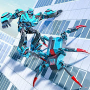 Spider Robot Game - Transforming Robot Spider Web 1.3 Icon