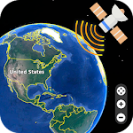 Cover Image of ダウンロード Live Earth Map 2019 - Satellite View, Street View  APK