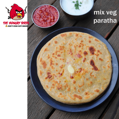 Mix Veg Ka Prantha(Tawa)