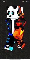 Ice Fire Skin For Minecraft PE Screenshot