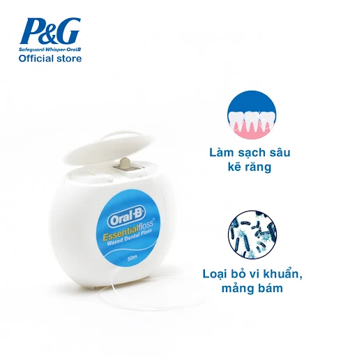 Chỉ Nha Khoa Oral-B Floss Mint Waxed 50m