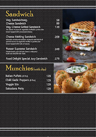 Food Delight menu 1