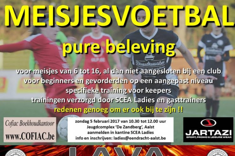 Meisjesvoetbal, pure beleving in Aalst