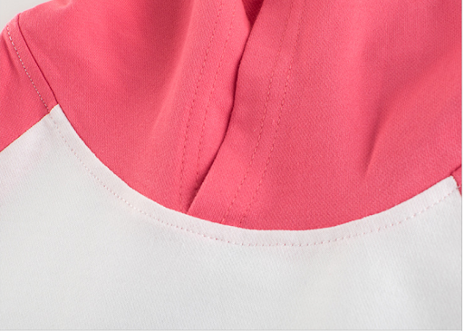 Title 6, Childrens Spring Girls Loose Hooded Long Slee...