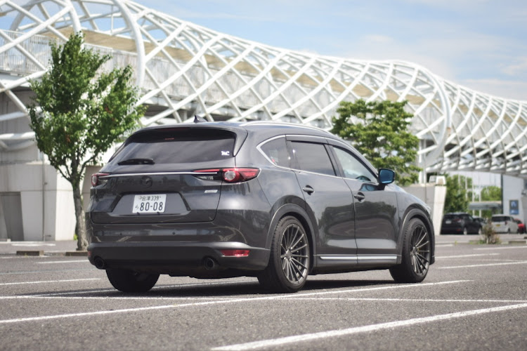 CX-8の25T・MID.R・20インチ・ビックパレットふくしまに関するカスタム事例の投稿画像2枚目