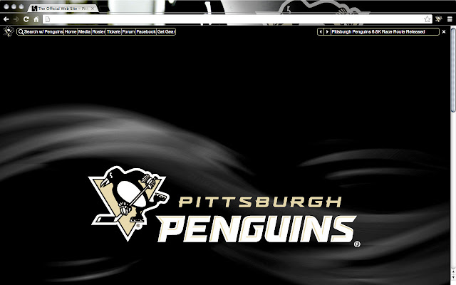Pittsburgh Penguins Theme chrome extension