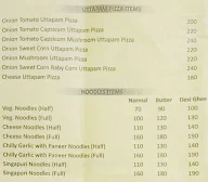 Dosa Ustaad menu 1