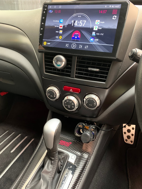 インプレッサ WRX STIのDIY・内装カスタム・カーナビ取付・インプレッサWRXSTI・スバルに関するカスタム事例の投稿画像2枚目