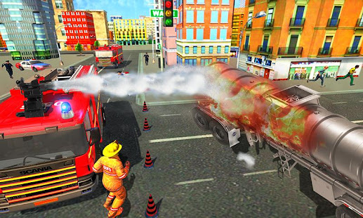 New City Firefighter Rescue 3D(圖2)-速報App