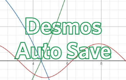 Desmos Auto Save small promo image