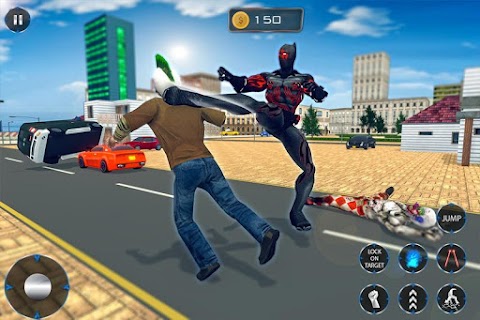 Multi Panther Hero Crime City Battleのおすすめ画像1