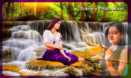 Scenery Photo Blender : Photo Frame Effects(圖2)-速報App