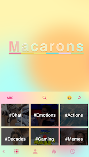 Macarons-Emoji-Keyboard-Theme 2
