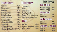 Cafe House & Ice Cream, Erandwane menu 4