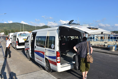 Minivan transfer service to your hotel on Koh Samui