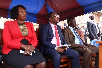 Nairobi County Deputy Governor nominee Anne Kananu and former Governor Mike Sonko during a past event in 2019.