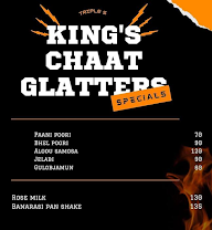 Triple S Kings Chaat Glatters menu 1