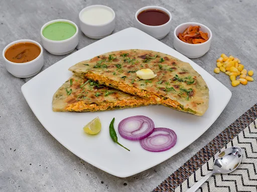 Corn Cheese Paratha