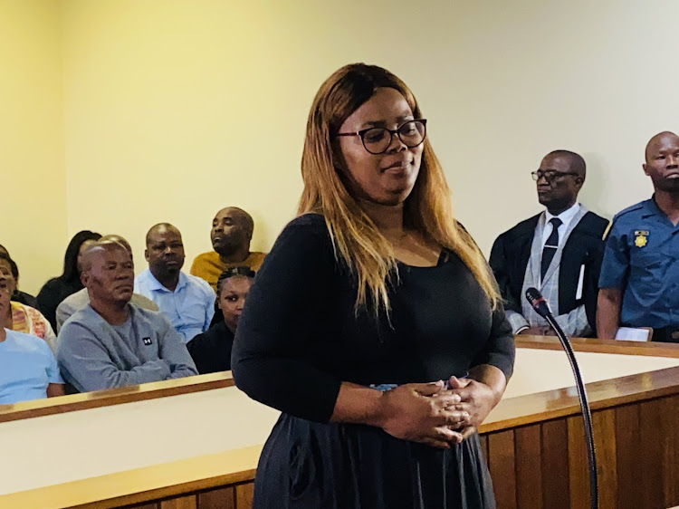 Faith Nongcebo Ntombela is accused of plotting the murder of her husband.