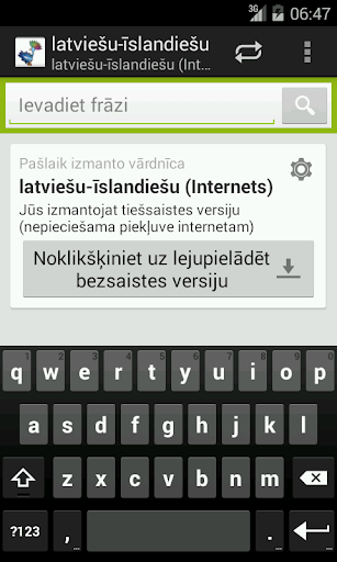 Icelandic-Latvian Dictionary