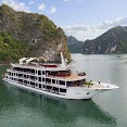 Gói 2N1Đ Du Thuyền 5 Sao Aspira Cruises Đẳng Cấp Tại Hạ Long, Gồm 4 Bữa Ăn + Chèo Thuyền Kayak Khám Phá Vịnh Hạ Long - Vịnh Lan Hạ, Câu Mực Đêm