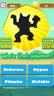   Game: Who's that pokemon?- screenshot thumbnail   