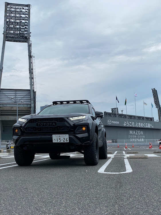 RAV4のRAV4・ナンバーレスしか勝たん・６月もよろしくお願いします・ご近所ミーティングに関するカスタム事例の投稿画像5枚目