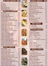 Tanmay Dosa Center menu 1