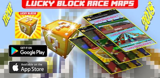 Descargar Lucky Block Race Maps Mod For Pocket Edition Para Pc Gratis Ultima Version Ozat Locky Block Mcpe