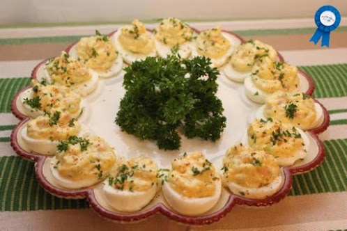 Shrimp Deviled Eggs