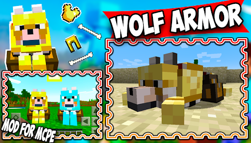 Screenshot Wolf Armor Mod for Minecraft