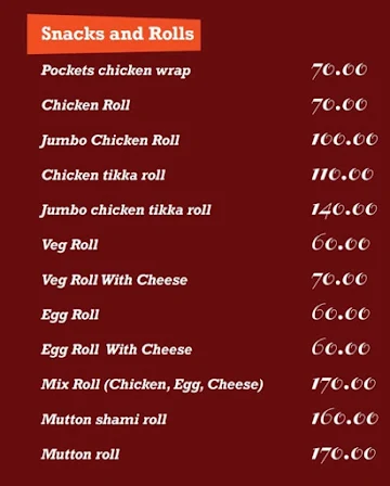 Hushy's Kitchen menu 