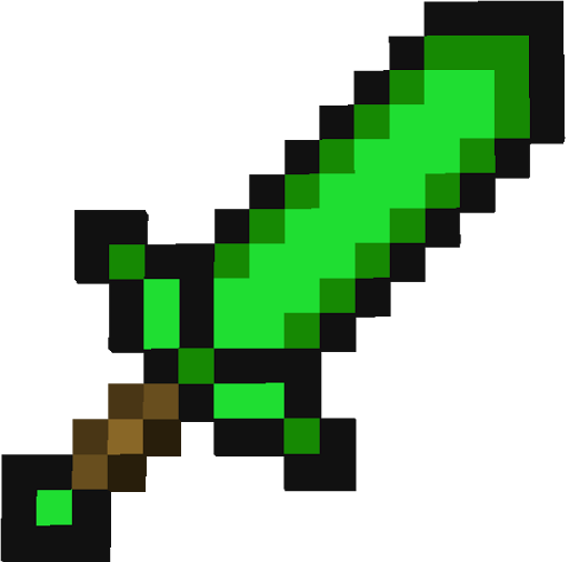 green sword minecraft