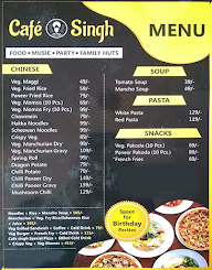 Cafe Singh menu 2