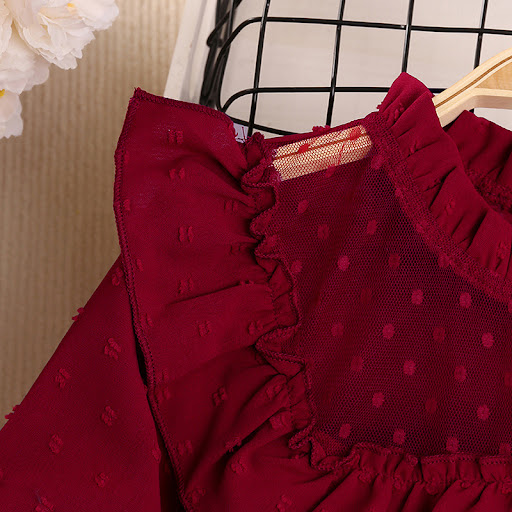 Title 10, European and American Lace Patchwork Polka Dot ...