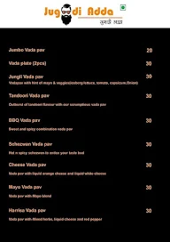 Jugaadi Adda menu 5