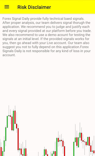 Screenshot Forex Signals Daily