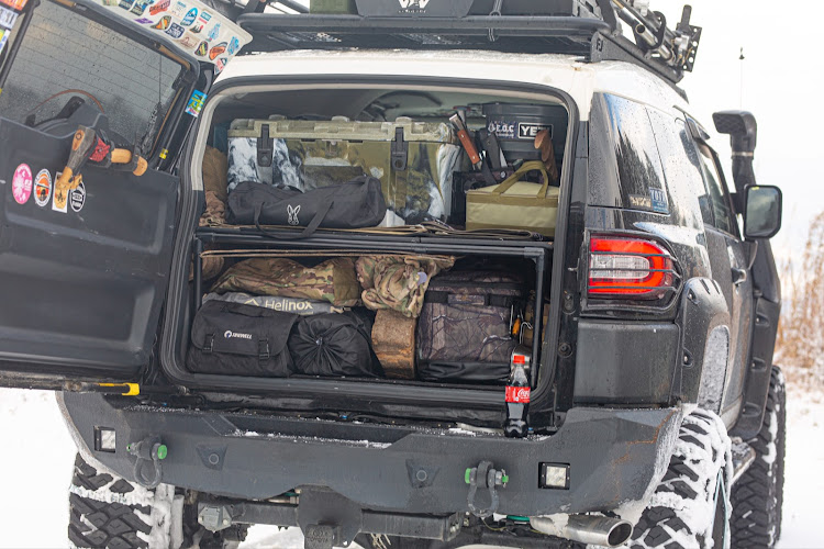 FJクルーザーの雪・EOC( ehime overlander club)・愛媛・四駆・オフロードに関するカスタム事例の投稿画像16枚目