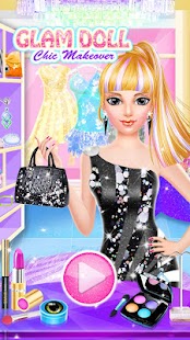 Glam Doll Chic Makeover Salon 1.3 APK + Мод (Бесконечные деньги) за Android