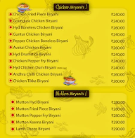 Aaha Andhra menu 5