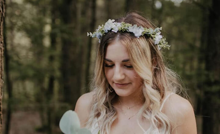 Leaf And Flower Crown