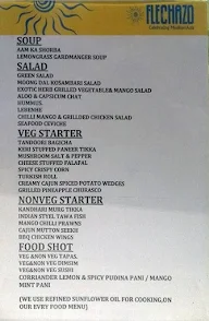 Flechazo menu 5